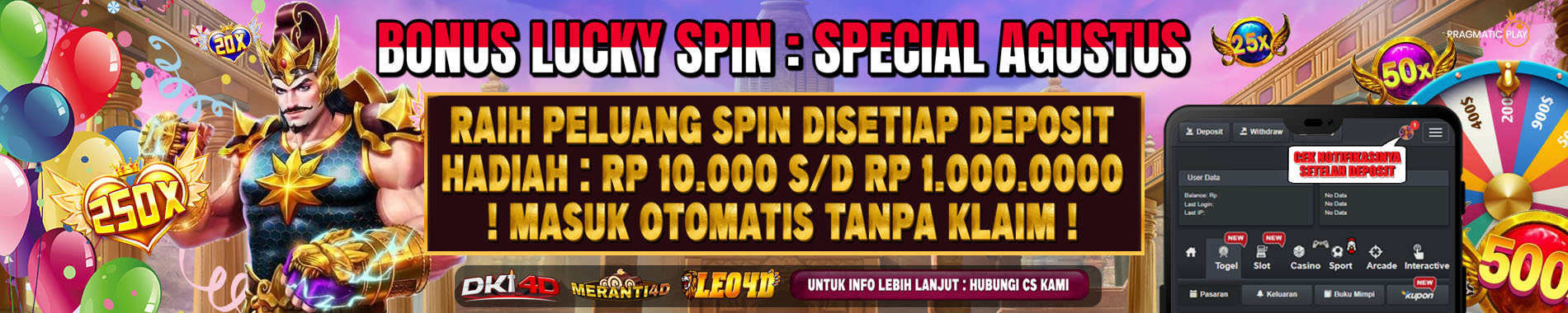 Dki4d website slide agustus